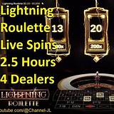 w777 lightning roulette live